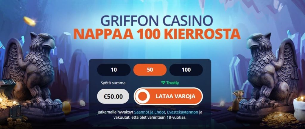 Griffon Casino bonus