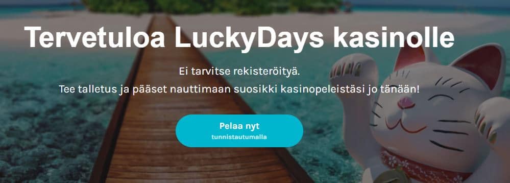 Lucky days casino etusivu