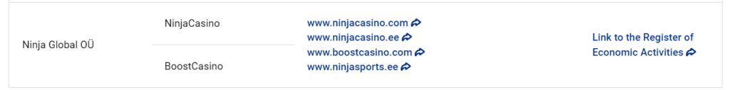 Boost Casinon Viron pelilisenssi